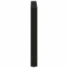 Pieds de table à manger Noir 2 pièces 70 x (72-73) cm Acier 536855536855