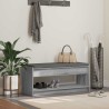 Banc d'entrée avec coussin Gris Sonoma 103 x 38 x 45 cm 536862536862