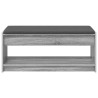 Banc d'entrée avec coussin Gris Sonoma 103 x 38 x 45 cm 536862536862