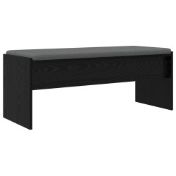Banc d'entrée avec coussin Chêne noir 103 x 38 x 40 cm 536889536889