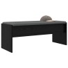 Banc d'entrée avec coussin Chêne noir 103 x 38 x 40 cm 536889536889