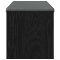 Banc d'entrée avec coussin Chêne noir 103 x 38 x 40 cm 536889536889