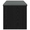 Banc d'entrée avec coussin Chêne noir 103 x 38 x 40 cm 536889536889