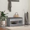 Banc d'entrée avec coussin Gris Sonoma 83 x 38 x 45 cm 536892536892