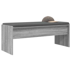 Banc d'entrée avec coussin Gris Sonoma 103 x 38 x 40 cm 536893536893