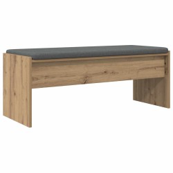 Banc d'entrée avec coussin Chêne artisanal 103 x 38 x 40 cm 536895536895