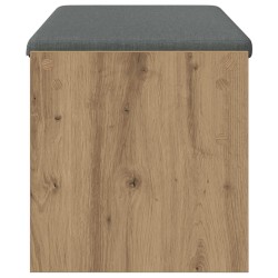 Banc d'entrée avec coussin Chêne artisanal 103 x 38 x 40 cm 536895536895