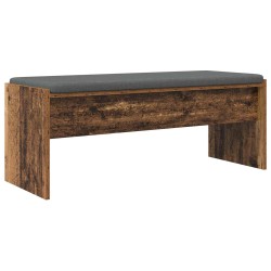 Banc d'entrée avec coussin Bois ancien 103 x 38 x 40 cm 536897536897