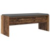 Banc d'entrée avec coussin Bois ancien 103 x 38 x 40 cm 536897536897