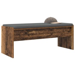 Banc d'entrée avec coussin Bois ancien 103 x 38 x 40 cm 536897536897