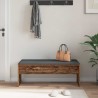 Banc d'entrée avec coussin Bois ancien 103 x 38 x 40 cm 536897536897
