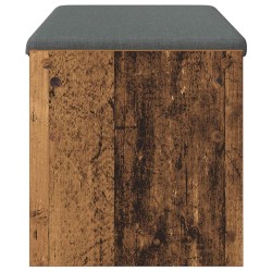 Banc d'entrée avec coussin Bois ancien 103 x 38 x 40 cm 536897536897