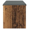 Banc d'entrée avec coussin Bois ancien 103 x 38 x 40 cm 536897536897