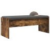 Banc d'entrée avec coussin Chêne fumé 103 x 38 x 40 cm 536898536898