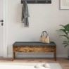 Banc d'entrée avec coussin Chêne fumé 103 x 38 x 40 cm 536898536898