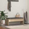 Banc d'entrée avec coussin Chêne Sonoma 103 x 38 x 40 cm 536900536900