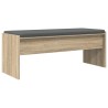Banc d'entrée avec coussin Chêne Sonoma 103 x 38 x 40 cm 536900536900