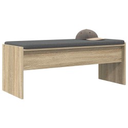 Banc d'entrée avec coussin Chêne Sonoma 103 x 38 x 40 cm 536900536900