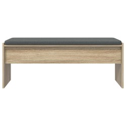 Banc d'entrée avec coussin Chêne Sonoma 103 x 38 x 40 cm 536900536900