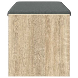 Banc d'entrée avec coussin Chêne Sonoma 103 x 38 x 40 cm 536900536900