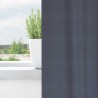 Rideaux occultants avec anneaux 2 pcs Anthracite 225 x 140 cm 536902536902