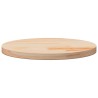 Dessus de table rond Ø50x3 cm bois de pin massif 536906536906