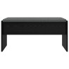 Banc d'entrée avec coussin Chêne noir 83 x 38 x 40 cm 536913536913