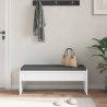 Banc d'entrée avec coussin Blanc 103 x 38 x 40 cm 536917536917