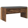 Banc d'entrée avec coussin Bois ancien 83 x 38 x 40 cm 536920536920
