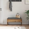 Banc d'entrée avec coussin Bois ancien 83 x 38 x 40 cm 536920536920