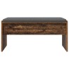 Banc d'entrée avec coussin Bois ancien 83 x 38 x 40 cm 536920536920