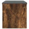 Banc d'entrée avec coussin Chêne fumé 63 x 38 x 40 cm 536932536932