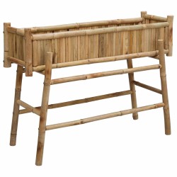 Jardinière avec support Naturel 100 x 38 x 74 cm Bambou 536949536949
