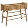Jardinière avec support Naturel 100 x 38 x 74 cm Bambou 536949536949