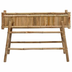 Jardinière avec support Naturel 100 x 38 x 74 cm Bambou 536949536949