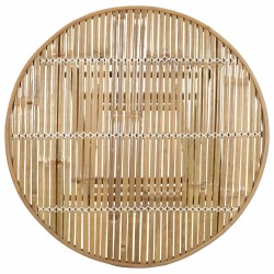 Table de Jardin Naturel 80 x 70 cm Bambou 536950536950