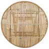 Table de Jardin Naturel 80 x 70 cm Bambou 536950536950