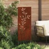 Écran de confidentialité de jardin Floral Rouillé 50 x 140 cm 536953536953