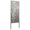 Écran de confidentialité de jardin Floral Rouillé 50 x 140 cm 536953536953