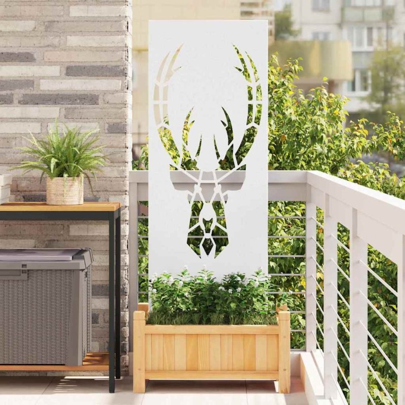 Écran de confidentialité de jardin Blanc 50 x 140 cm 536954536954