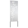 Écran de confidentialité de jardin Floral Argenté 50 x 140 cm 536959536959
