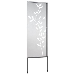 Écran de confidentialité de jardin Floral Argenté 50 x 140 cm 536959536959