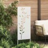 Écran de confidentialité de jardin Floral Blanc 50 x 140 cm 536961536961