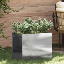 Cache-pot de jardin Acier inoxydable 50 x 32 x 40 cm 536964536964
