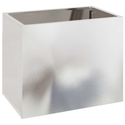 Cache-pot de jardin Acier inoxydable 50 x 32 x 40 cm 536964536964