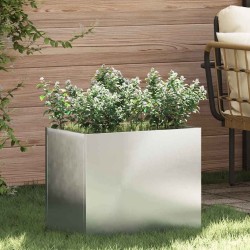 Cache-pot de jardin Acier galvanisé 50 x 32 x 40 cm 536965536965