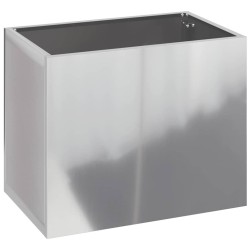 Cache-pot de jardin Acier galvanisé 50 x 32 x 40 cm 536965536965
