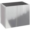 Cache-pot de jardin Acier galvanisé 50 x 32 x 40 cm 536965536965