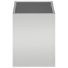 Cache-pot de jardin Acier galvanisé 50 x 32 x 40 cm 536965536965