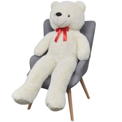 Ourson en peluche XXL Blanc 160 cm  536966536966